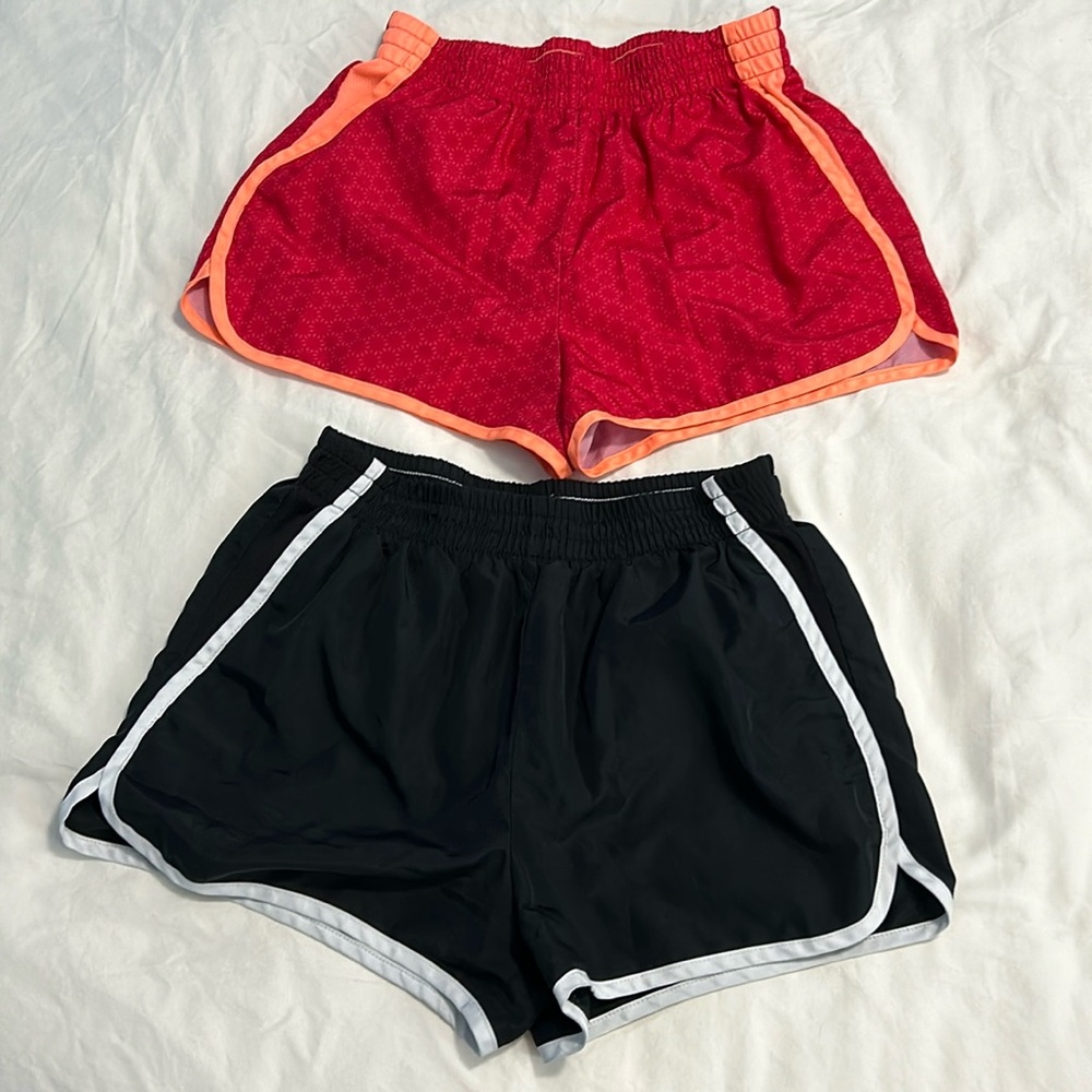 Champion girl’s athletic shorts 2 pairs set